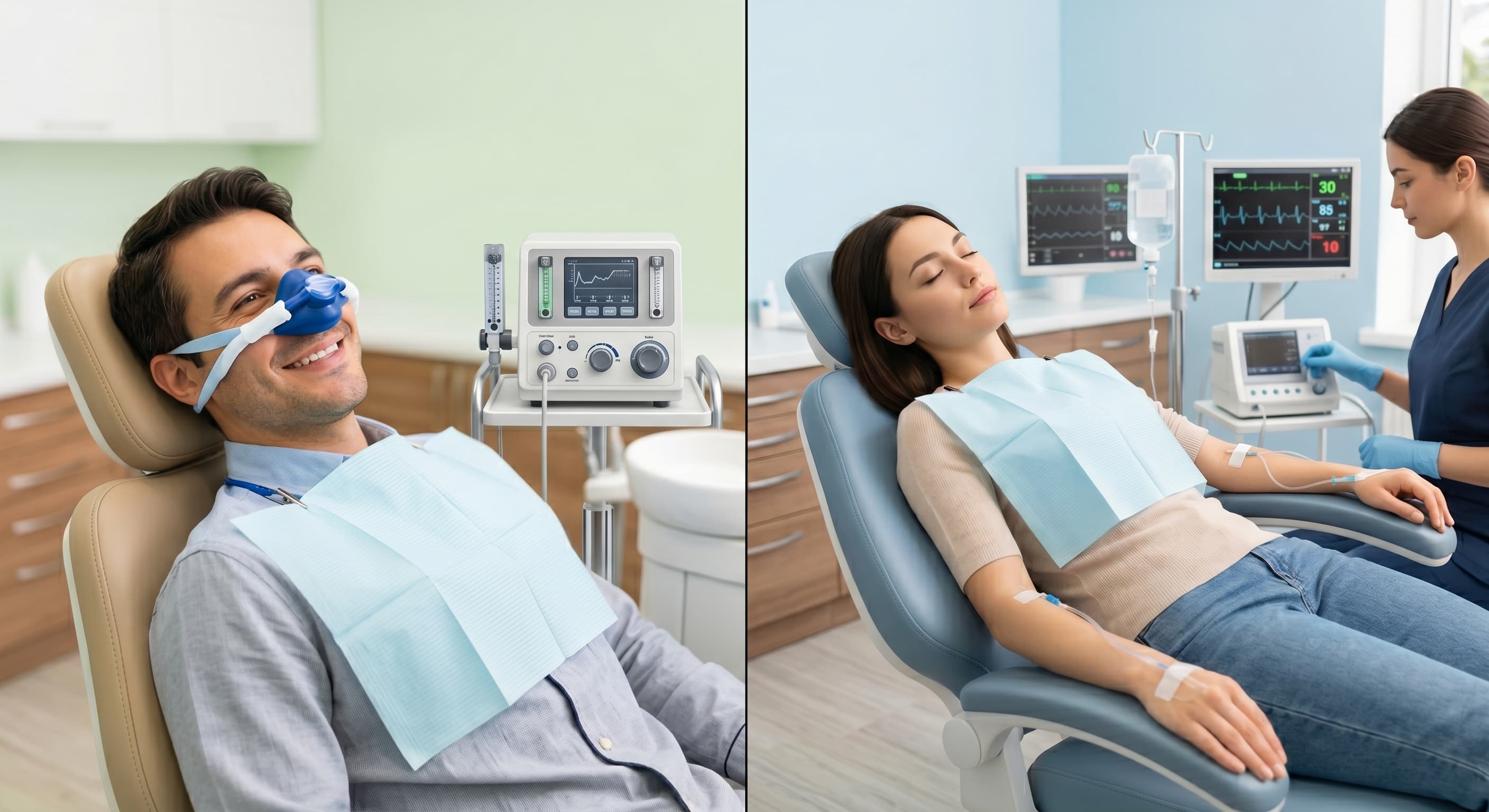 Nitrous Oxide vs IV Sedation: Which Is Right for You?