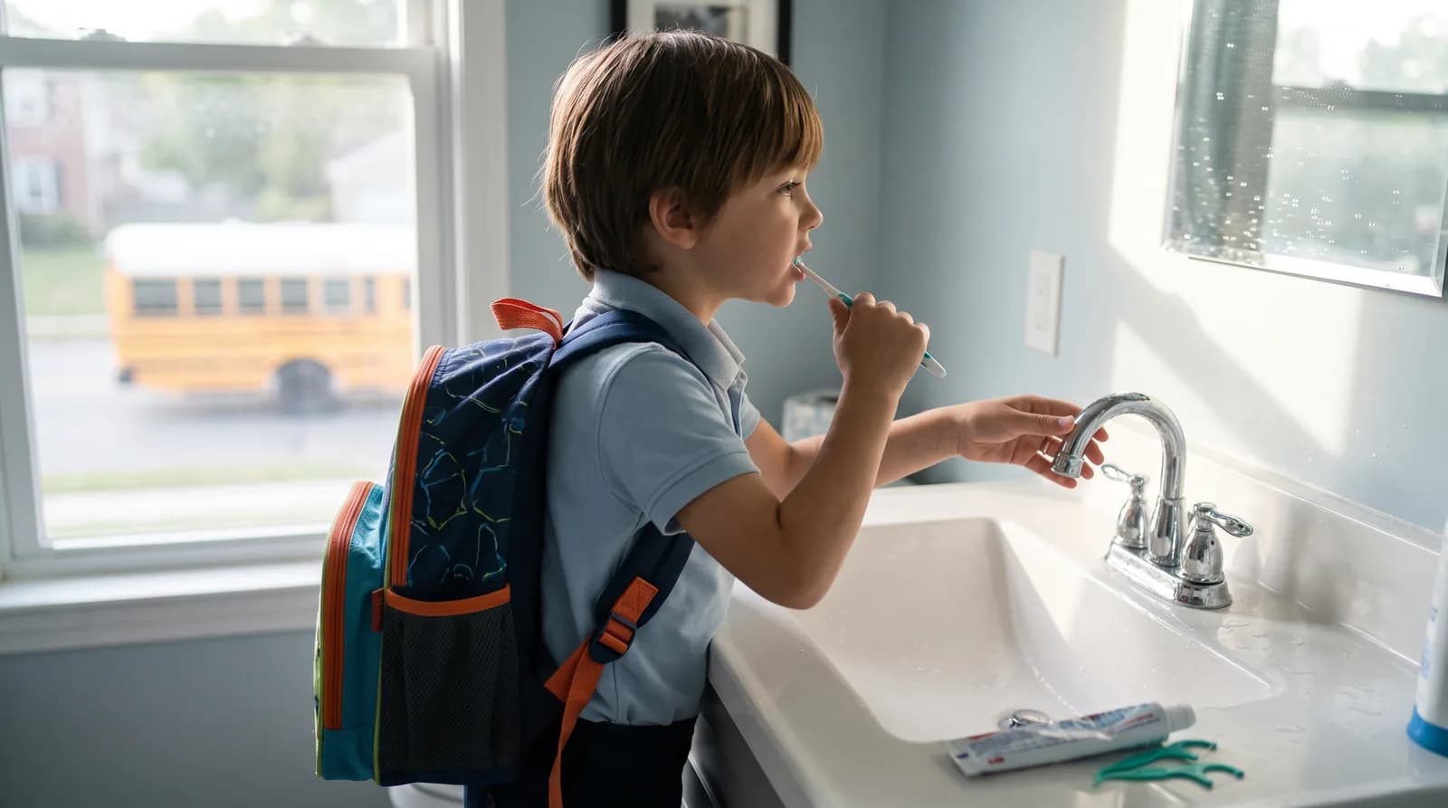 Kids Brushing Routine Morning: What Works on School Days