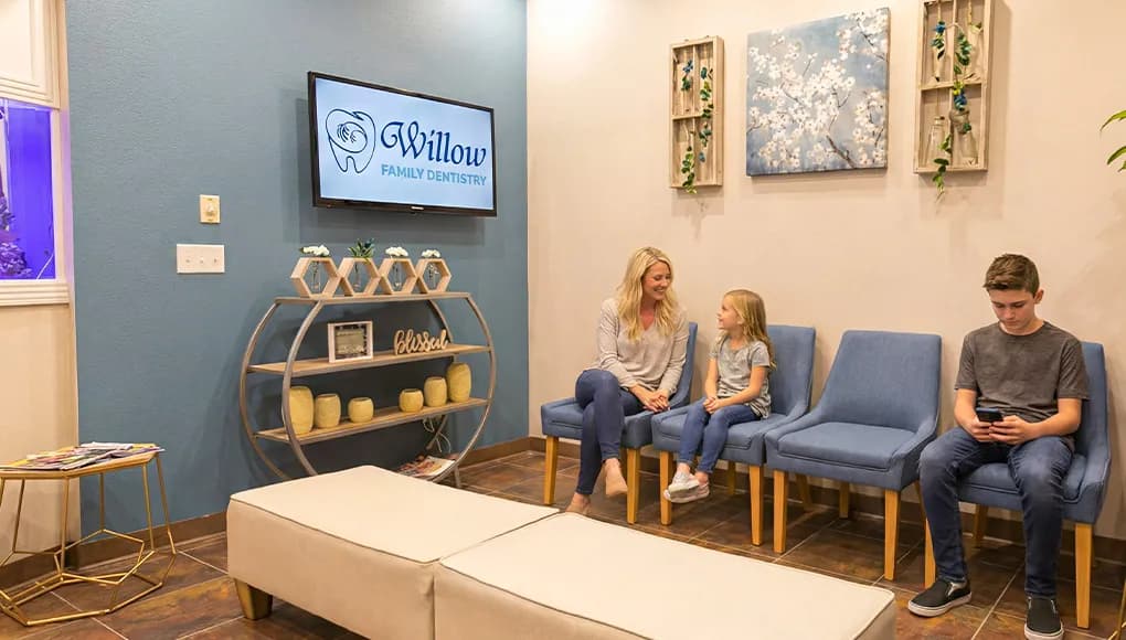 A welcoming first visit experience at Willow Family Dentistry