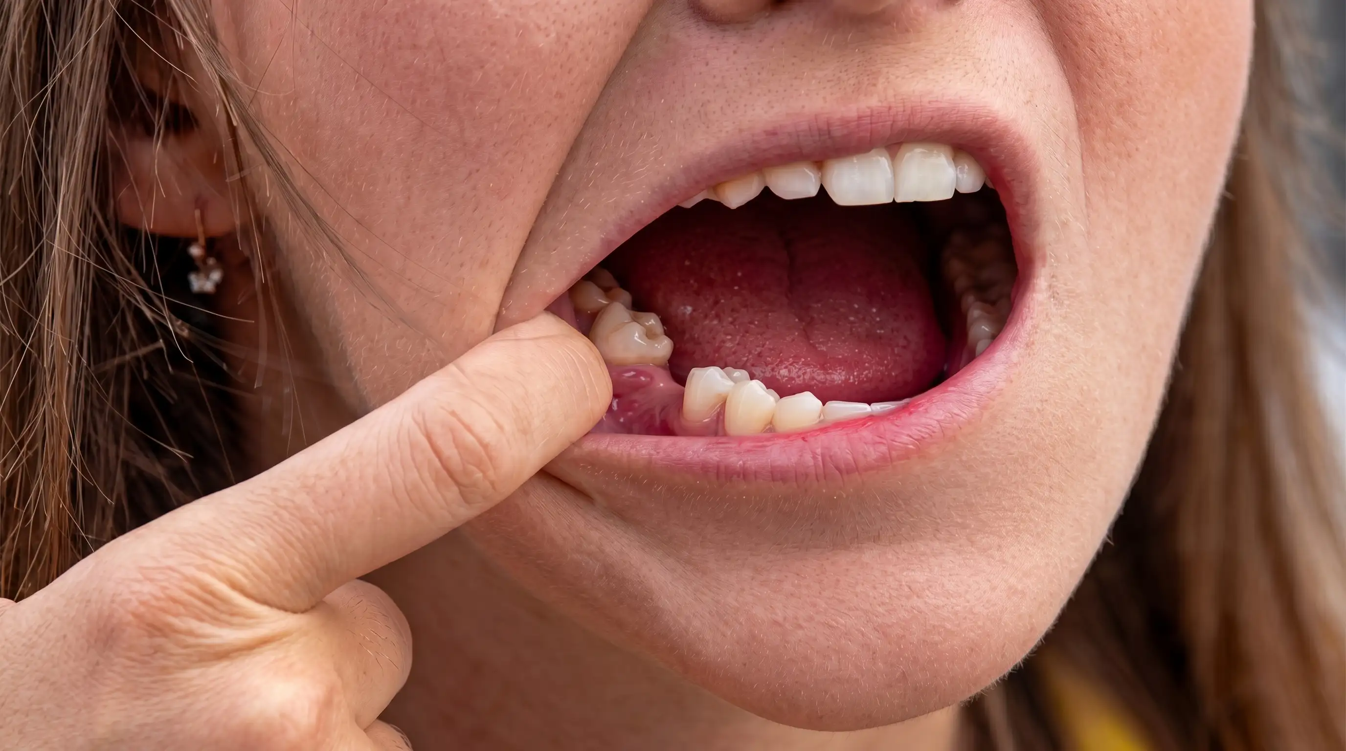 Dental implant model at Willow Family Dentistry